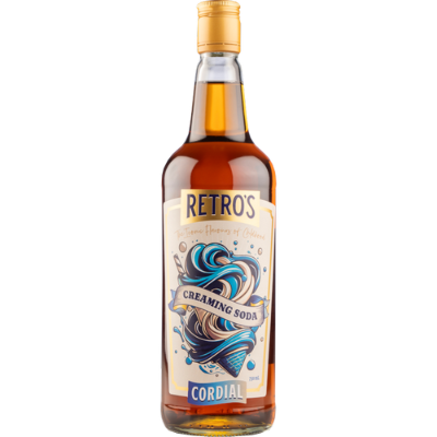 Retro Creaming Soda Cordial 750ml