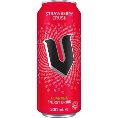 V Strawberry Crush Energy Drink 500ml