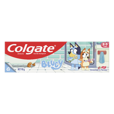 Colgate Kids Bluey Strawberry Flavoured Toothpaste 90g