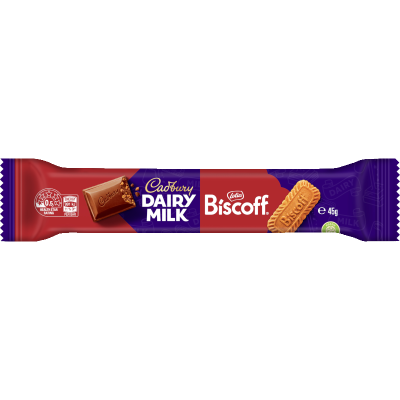 Cadbury Biscoff Chocolate Bar 45g