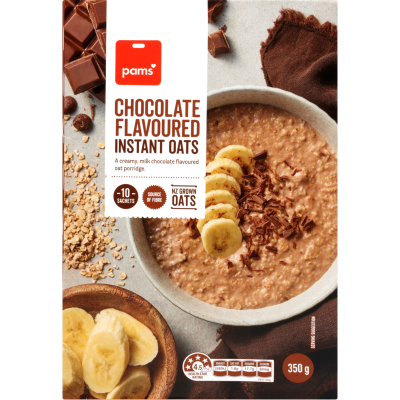 Pams Chocolate Flavoured Instant Oats 350g