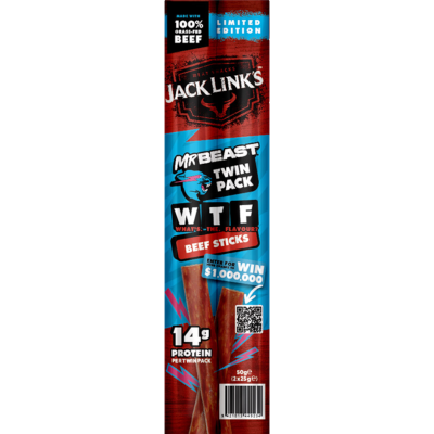 Jack Link's Limited Edition Mr Beast Beef Sticks 50g