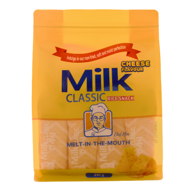 Chef Kim Cheese Flavour Milk Classic Rice Snack 240g