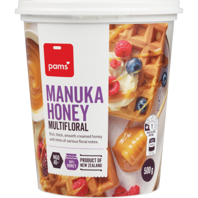 Pams Multi-floral Manuka Honey 500g