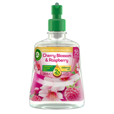 Air Wick Cherry Blossom & Raspberry Automatic Spray Refill 228ml