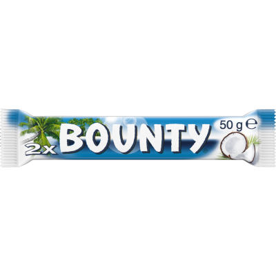 Bounty Milk Chocolate Coconut Bar 50g
