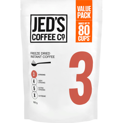 Jed's Coffee Co. No 3 Freeze Dried Coffee 160g