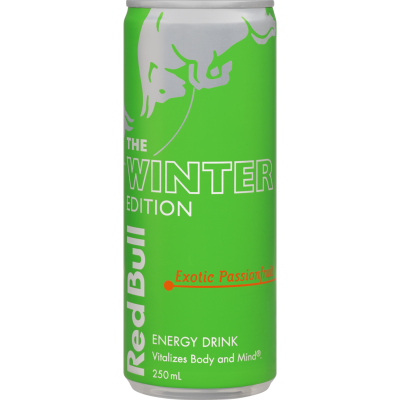 Red Bull Winter Edition Exotic Passionfruit Energy Drink 250ml