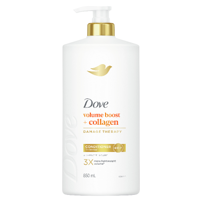 Dove Damage Therapy Volume Boost + Collagen Conditioner 850ml