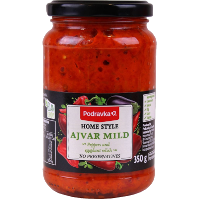 Podravka Home Style Ajvar Mild Relish 350g