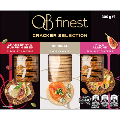 OB Finest Variety Cracker Selection 300g