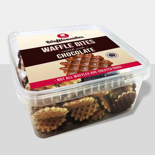 Wafflemeister Waffle Bites Chocolate Coated 700g