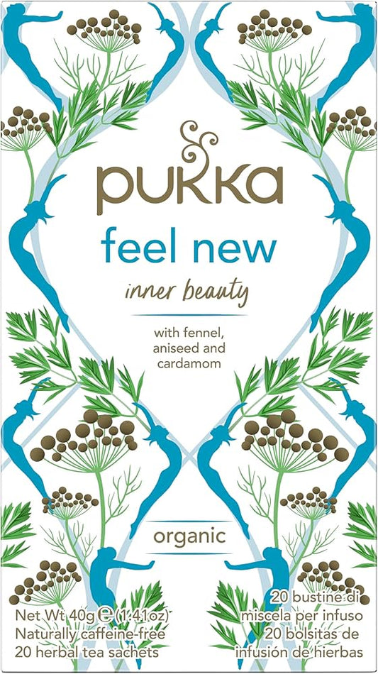 Pukka Feel New Inner Beauty 40g (20 herbal tea sachets)