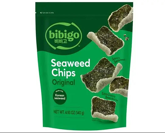 Bibigo Seaweed Chips Original 140g