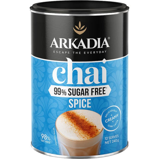 Arkadia 99% Sugar Free Chai Tea 240g