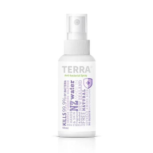 TERRA Hand and Skin Anti-bacterial Spray 60ml (Safe for Children)