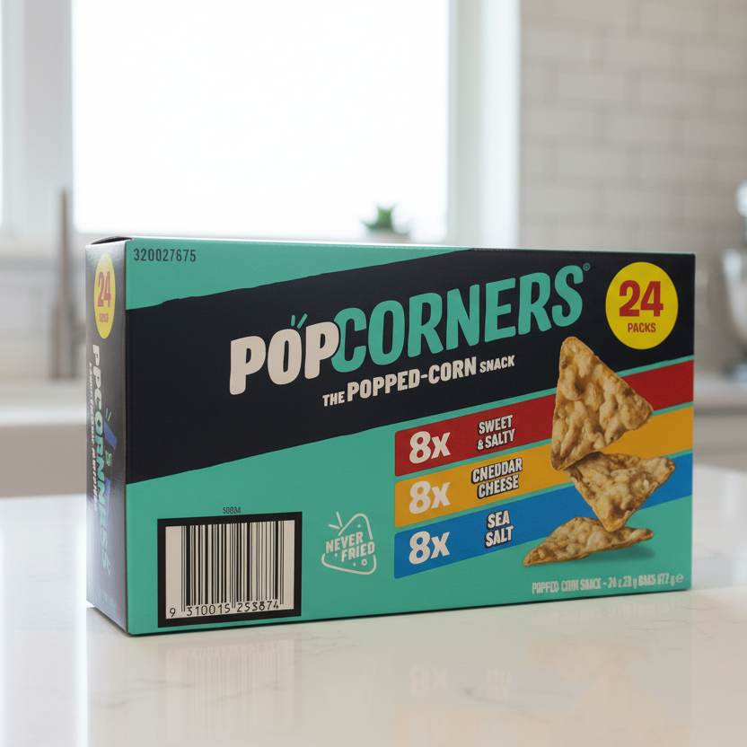 POPCORNERS VARIETY BOX 24 X 28G