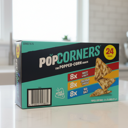 POPCORNERS VARIETY BOX 24 X 28G