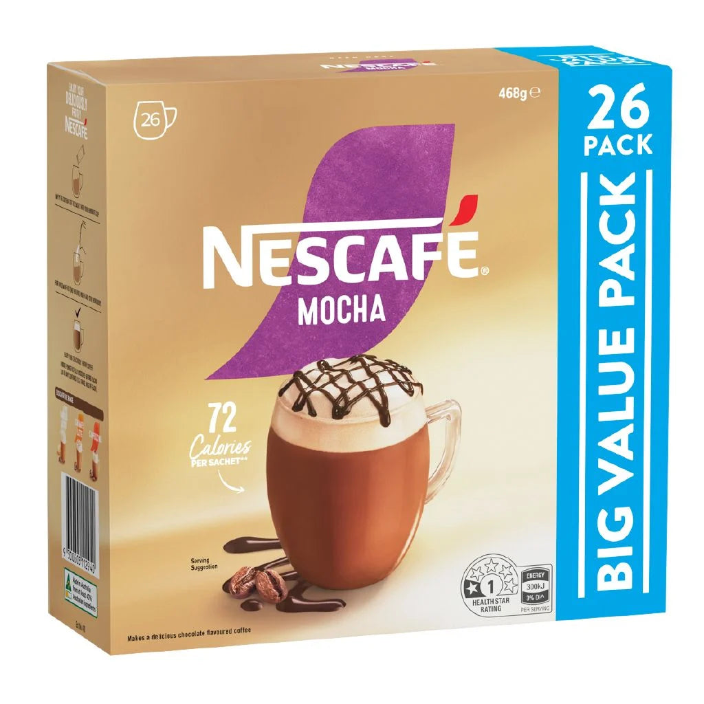 Nescafe Mocha Sachets 26pk