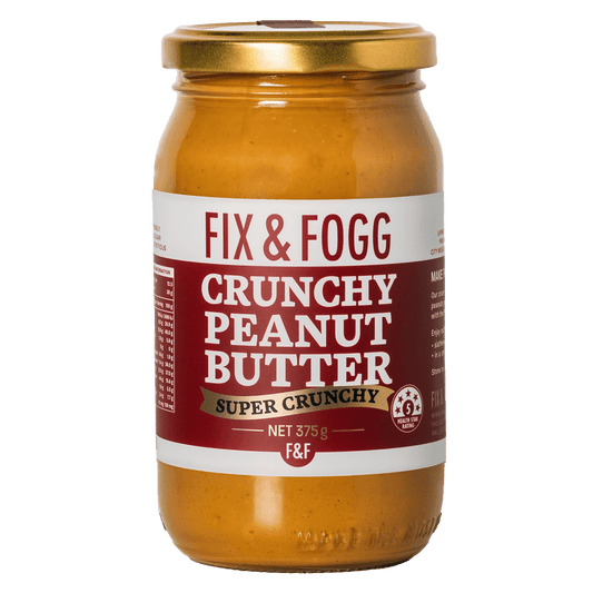 Fix & Fogg Super Crunchy Peanut Butter 375g