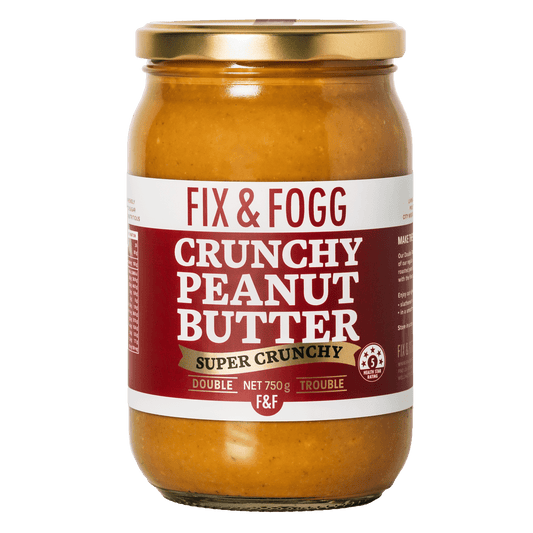 Fix & Fogg Super Crunchy Peanut Butter 750g