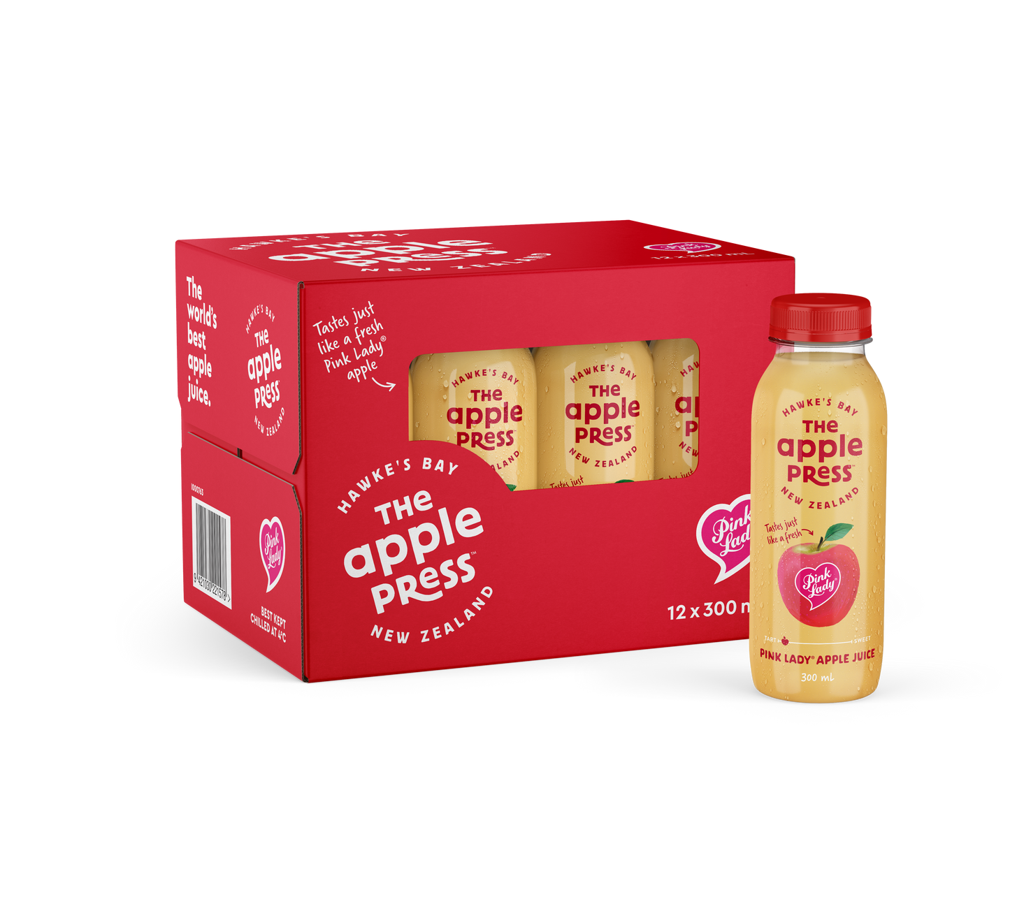 The Apple Press Pink Lady Apple Juice 12 x 300ml