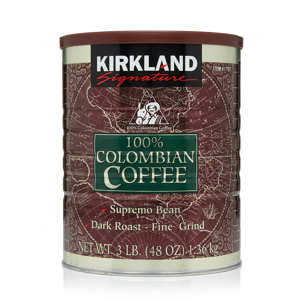 Kirkland Signature 100% Supremo Coffee Ground 1.36KG