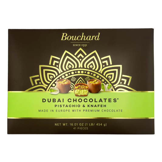 Bouchard Dubai Inspired Chocolate Pistachio & Knafeh 454g