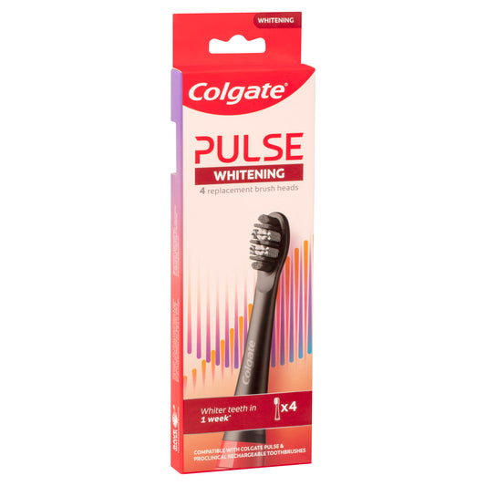Colgate Pulse Whitening 4 replacement brush heads