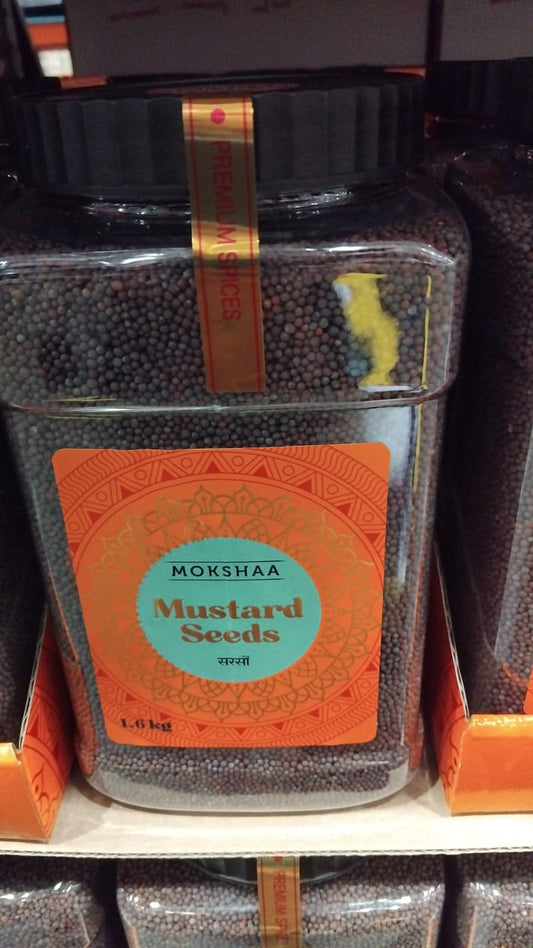 MOKSHAA Mustard Seeds 1.6kg