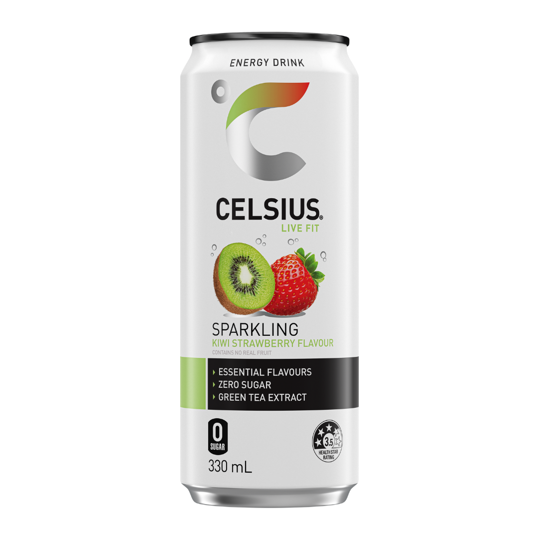 Celsius Kiwi & Strawberry 24 x 330ml