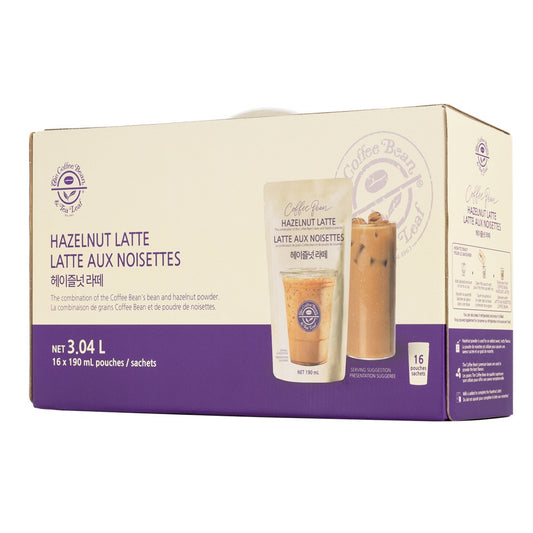 Coffee Bean Hazelnut Latte 16 x 190ml