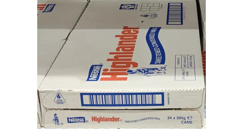 Highlander Sweetened Condensed Milk 24 x 395g