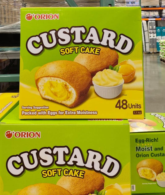 ORION CUSTARD SOFT CAKE 48 x 23g