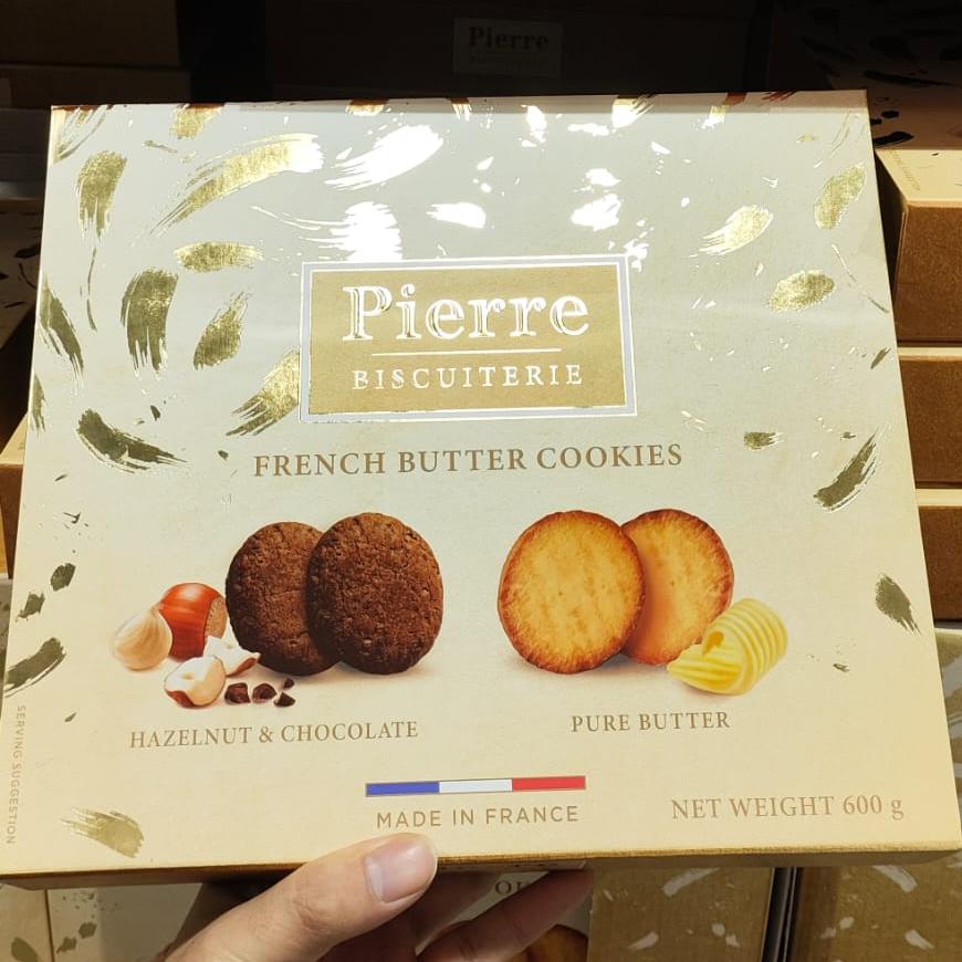 Pierre Biscuiterie French Butter Cookies 600g