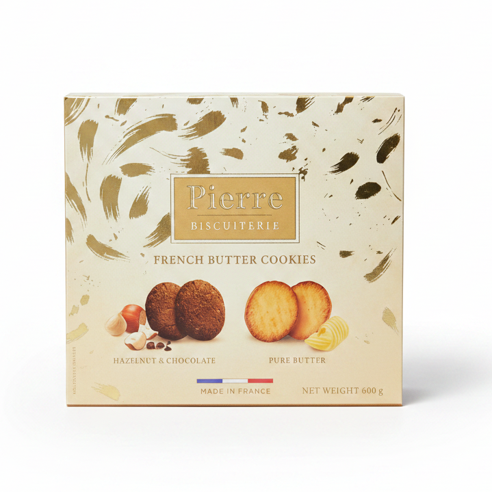 Pierre Biscuiterie French Butter Cookies 600g