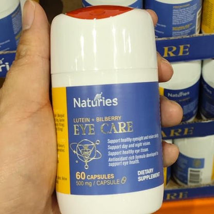 Naturies Eye Care Lutein + Bilberry 60 Capsules