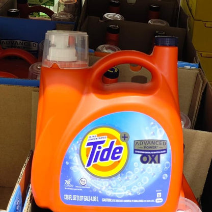 Tide Oxi Advanced Power Laundry Liquid 4.08 L