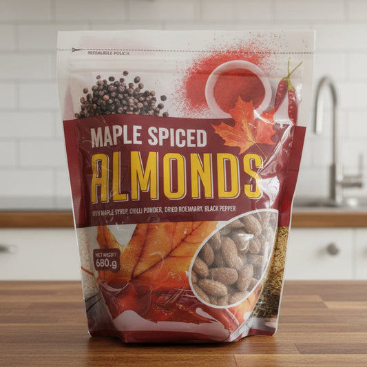 Maple Spiced Almonds 680g