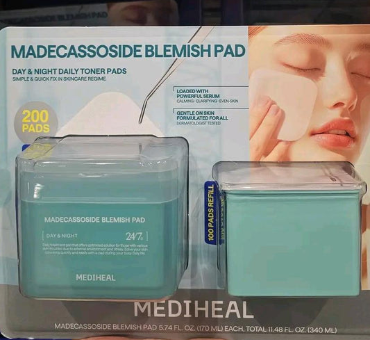 Mediheal Madecassoside Blemish Pad 100pk + 100pk refill