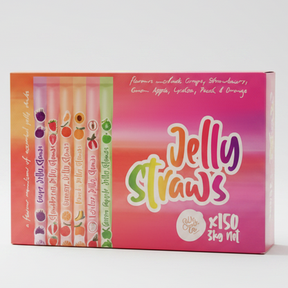 We Crush On Jelly Straws 150 pack 3kg
