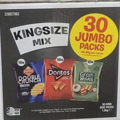 Kingsize Mix 30 x 45g