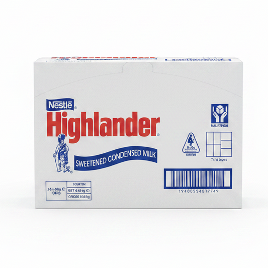 HIGHLANDER SWEETENED CONDENSED MILK 24X395G CANS