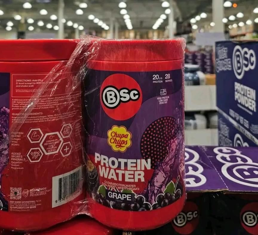 BSC X CHUPA CHUPS PROTEIN WATER 2 X 700G