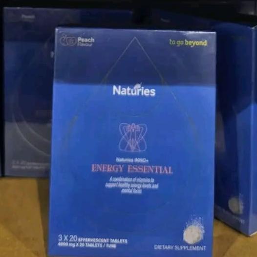 Naturies Energy Essential Effervescent Tablets 3x20