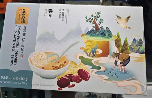 MI SHI ZHEN SNOW FUNGUS RED DATE SOUP 6X252G