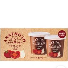 Anathoth Farm Tomato Relish 2 x 390g