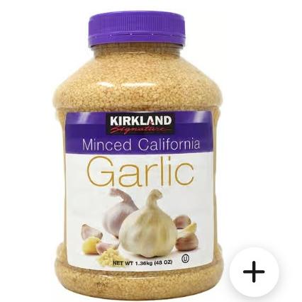 Kirkland Signature Minced Garlic 1.36 kg
