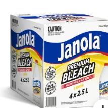Janola Premium Bleach Lemon 4 x 2.5L