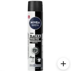 Nivea Men Black & White Original Deodorant 250 ml x 6 ct